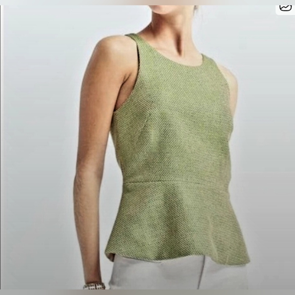 Banana Republic Elegant Green Sleeveless Top
